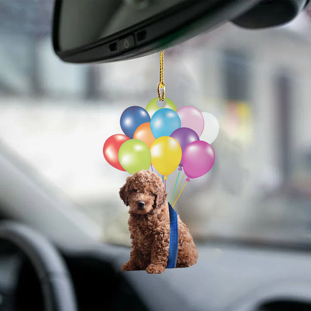 Golden Doodle Dog Fly With Bubbles - Gift For Dog Lover