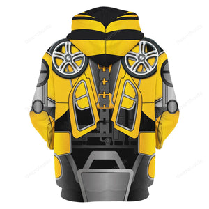 Transformers Bumblebee - For Men And Women - Costume Cosplay Hoodie Sweatshirt Sweatpants