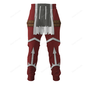 Word Bearers Legion Colour Scheme - Costume Cosplay Hoodie Sweatshirt Sweatpants