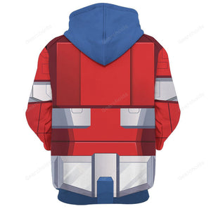 Transformers Op timus Prime - Costume Cosplay Hoodie Sweatshirt Sweatpants