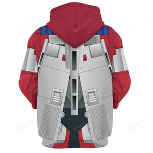 Transformers Sentinel Prime - Costume Cosplay Hoodie Sweatshirt Sweatpants