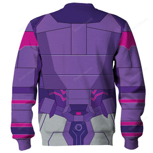 Transformers Shockwave Decepticons - Costume Cosplay Hoodie Sweatshirt Sweatpants