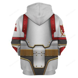 White Scars In Mark III Power Armor - Costume Cosplay Hoodie Sweatshirt Sweatpants