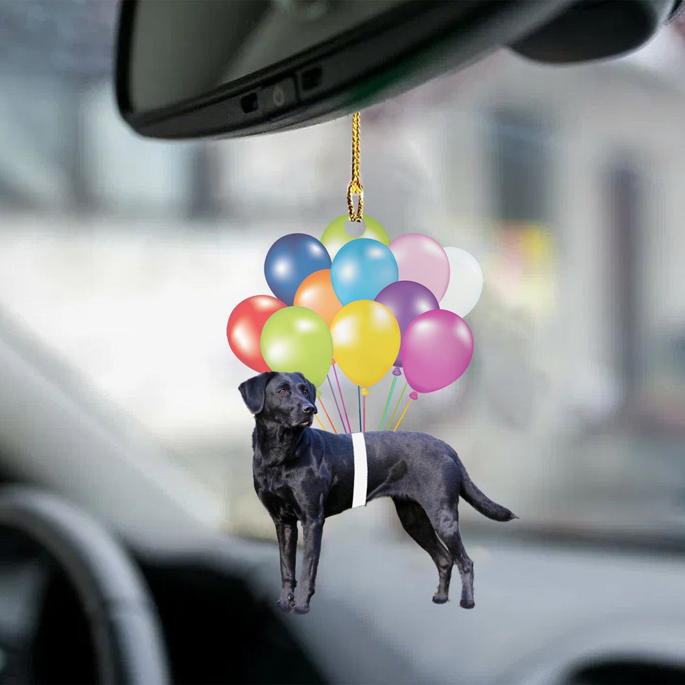 Black Labrador Fly With Bubbles - Gift For Dog Lover