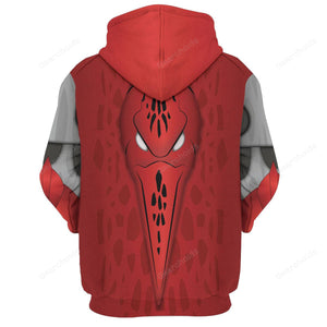 Transformers Terrorsaur Beast Wars - Costume Cosplay Hoodie Sweatshirt Sweatpants