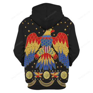 Elvis EAGLE Black - Costume Cosplay Hoodie Sweatshirt Sweatpants