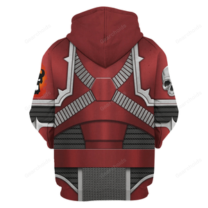 Word Bearers Legion Colour Scheme - Costume Cosplay Hoodie Sweatshirt Sweatpants