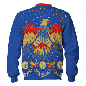 Elvis EAGLE Blue - Costume Cosplay Hoodie Sweatshirt Sweatpants