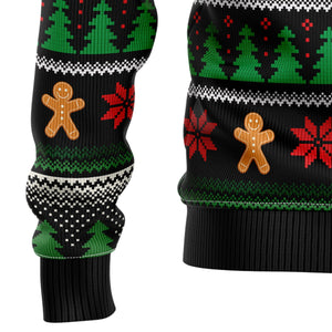 Gingerbread Man Ugly Sweater For Men And Women