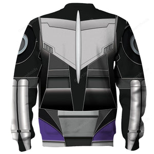 Transformers Black Hot Rodimus - Costume Cosplay Hoodie Sweatshirt Sweatpants