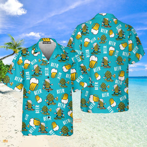 Oktoberfest Beer Lovers Aloha Hawaiian Shirts For Men, Women