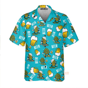 Oktoberfest Beer Lovers Aloha Hawaiian Shirts For Men, Women