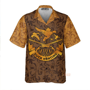 Personalized Duck Hunting Hawaiian Shirt