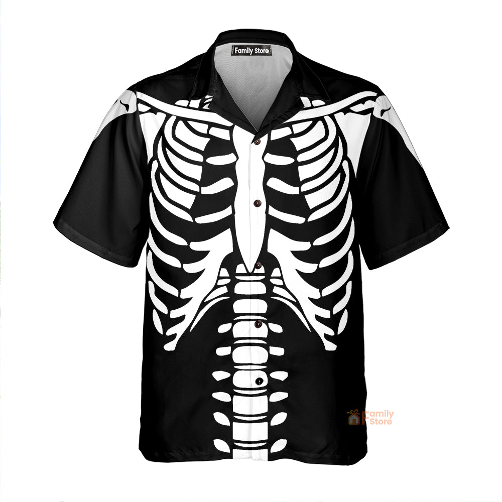 Halloween Skeleton Costume Cosplay - Hawaiian Shirt