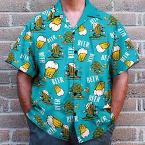 Oktoberfest Beer Lovers Aloha Hawaiian Shirts For Men, Women