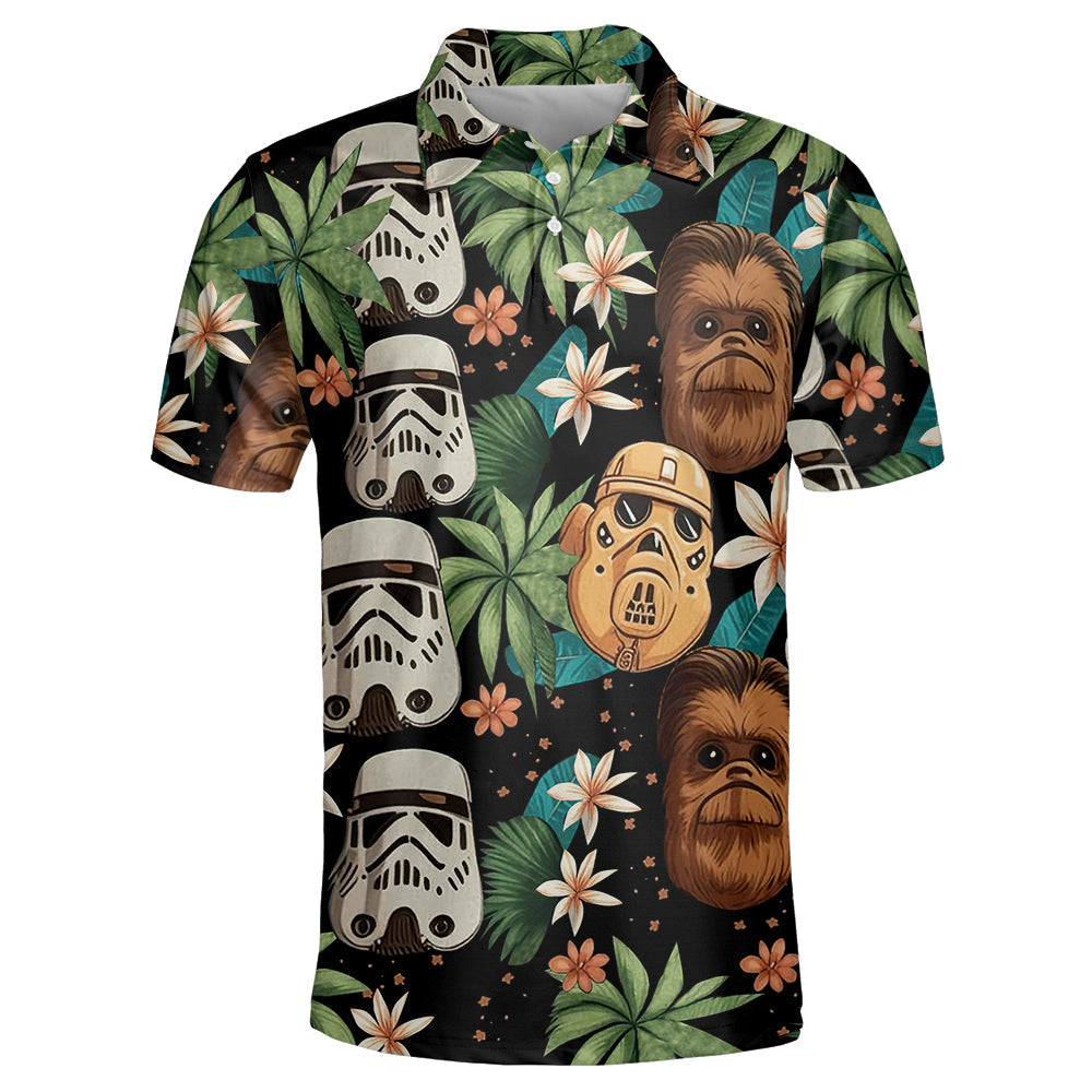 Star Wars Tropical Leaf Summer - Polo Shirt