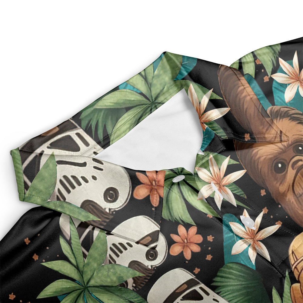 StarWarsTropicalLeafSummer PoloShirt OwlOhh_4538_3