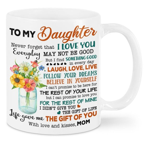 To my Daughter - Mom - Mug White