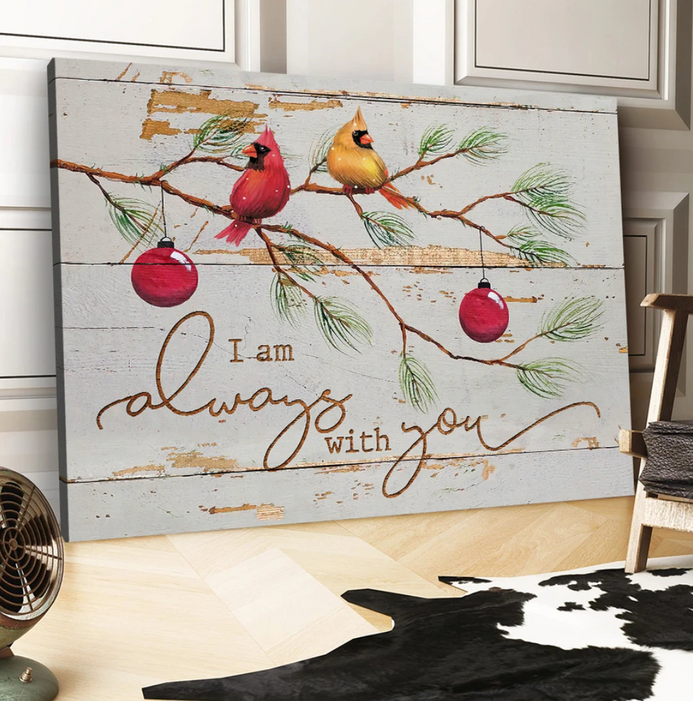Cardinals Memorial I'm Always With You - Matte Canvas