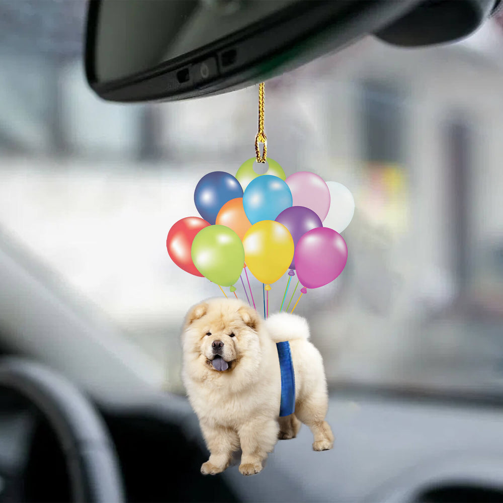 Chow Chow Dog Fly With Bubbles - Gift For Dog Lover