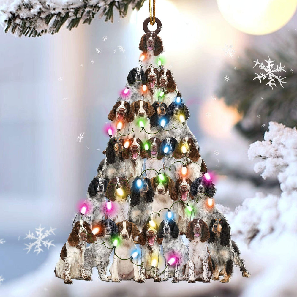 English Springer Spaniel Lovely Tree Ornament - Gift For Dog Lover