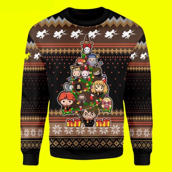 Harry Witch Tree - Gift For Fans - Ugly Christmas Sweater