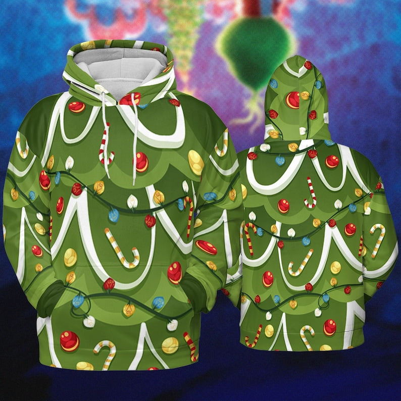 Christmas Decorated Tree - Costume Cosplay Hoodie