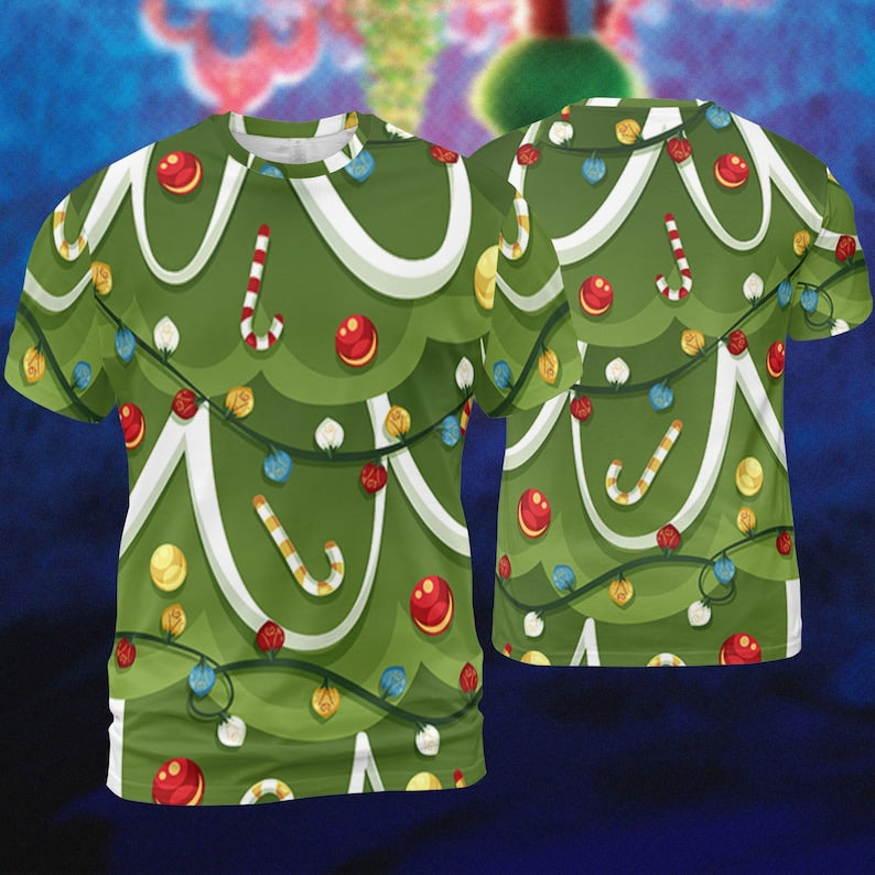 Christmas Decorated Tree - Costume Cosplay T-Shirt