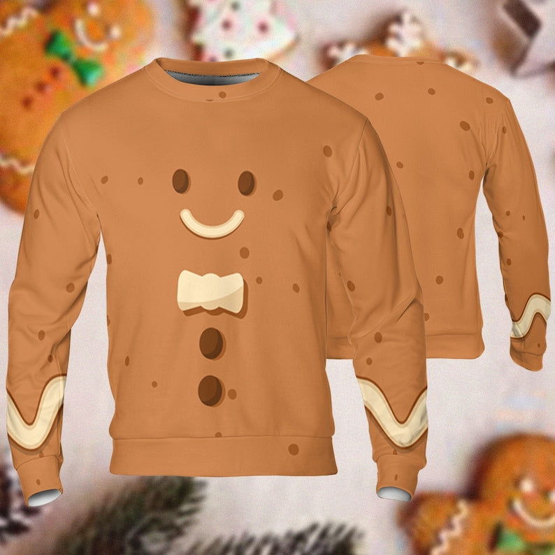 Christmas Gingerbread Man - Costume Cosplay Sweatshirt