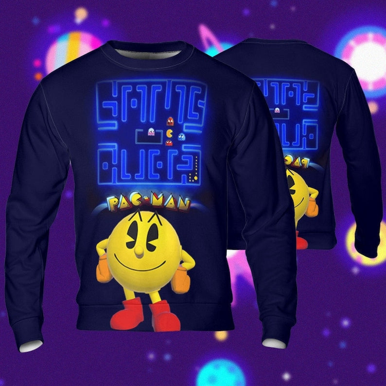 Pac - Man Game - Costume Cosplay Sweatshirt