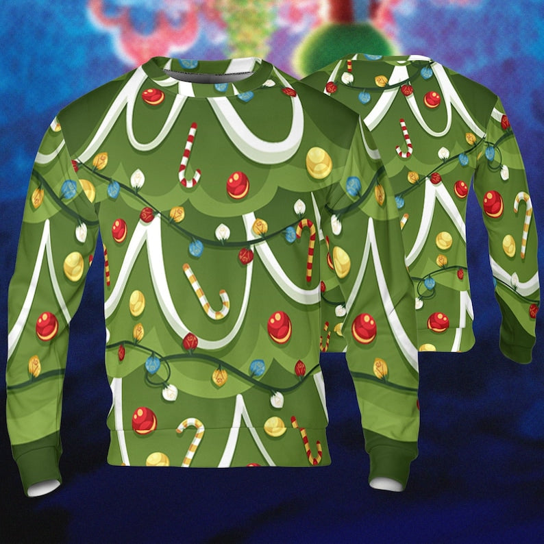 Christmas Decorated Tree - Costume Cosplay Sweatshirt