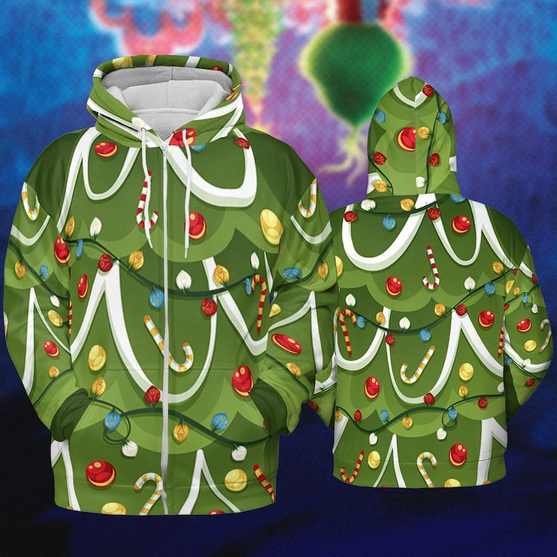 Christmas Decorated Tree - Costume Cosplay Hoodie