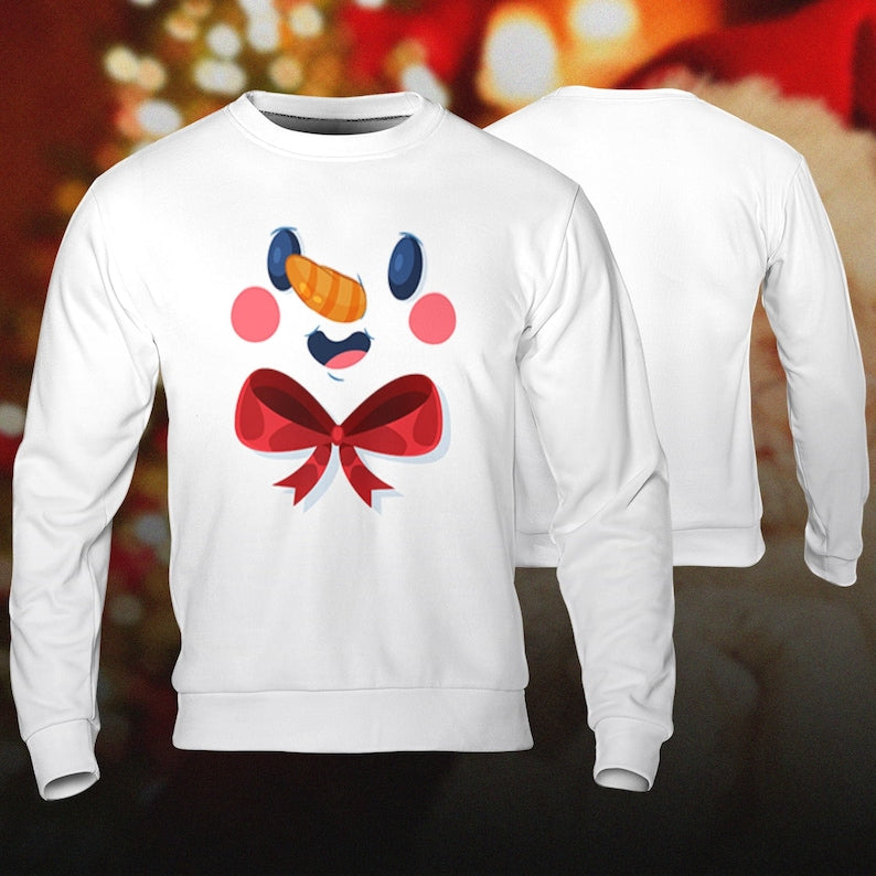 Cute Christmas Snowman - Costume Cosplay Sweatshirt