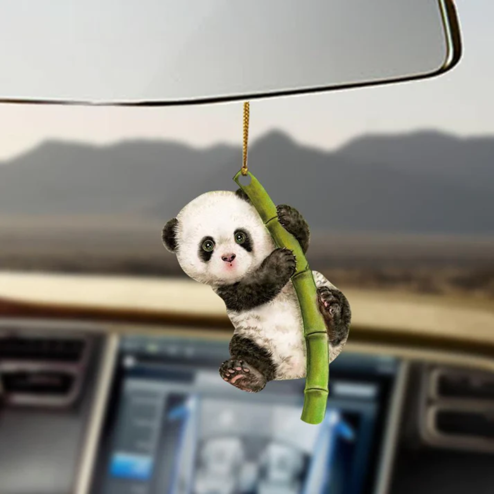 Panda Love Life Ornament - Gift For Panda Lovers