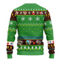 sloth cute Noel Mc Ugly Christmas green 1