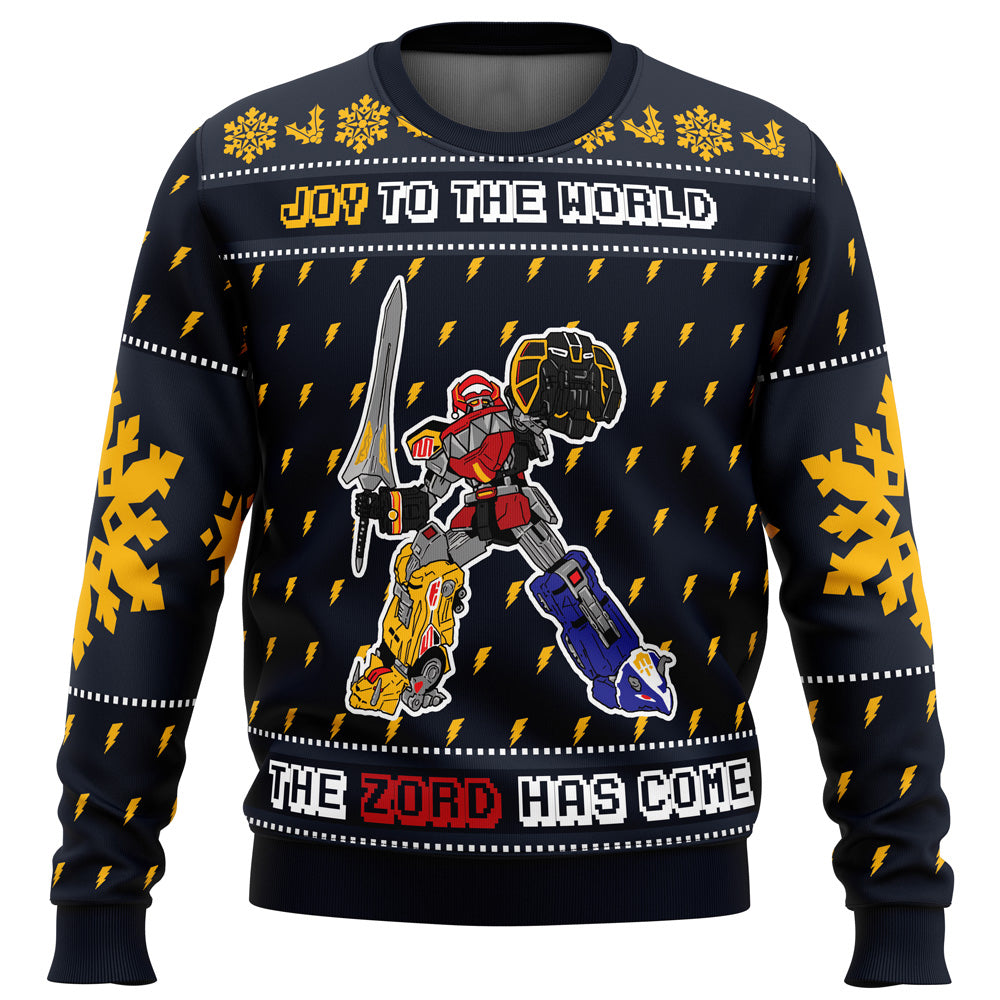 The Zord Has Come Power Rangers - Ugly Christmas Sweater